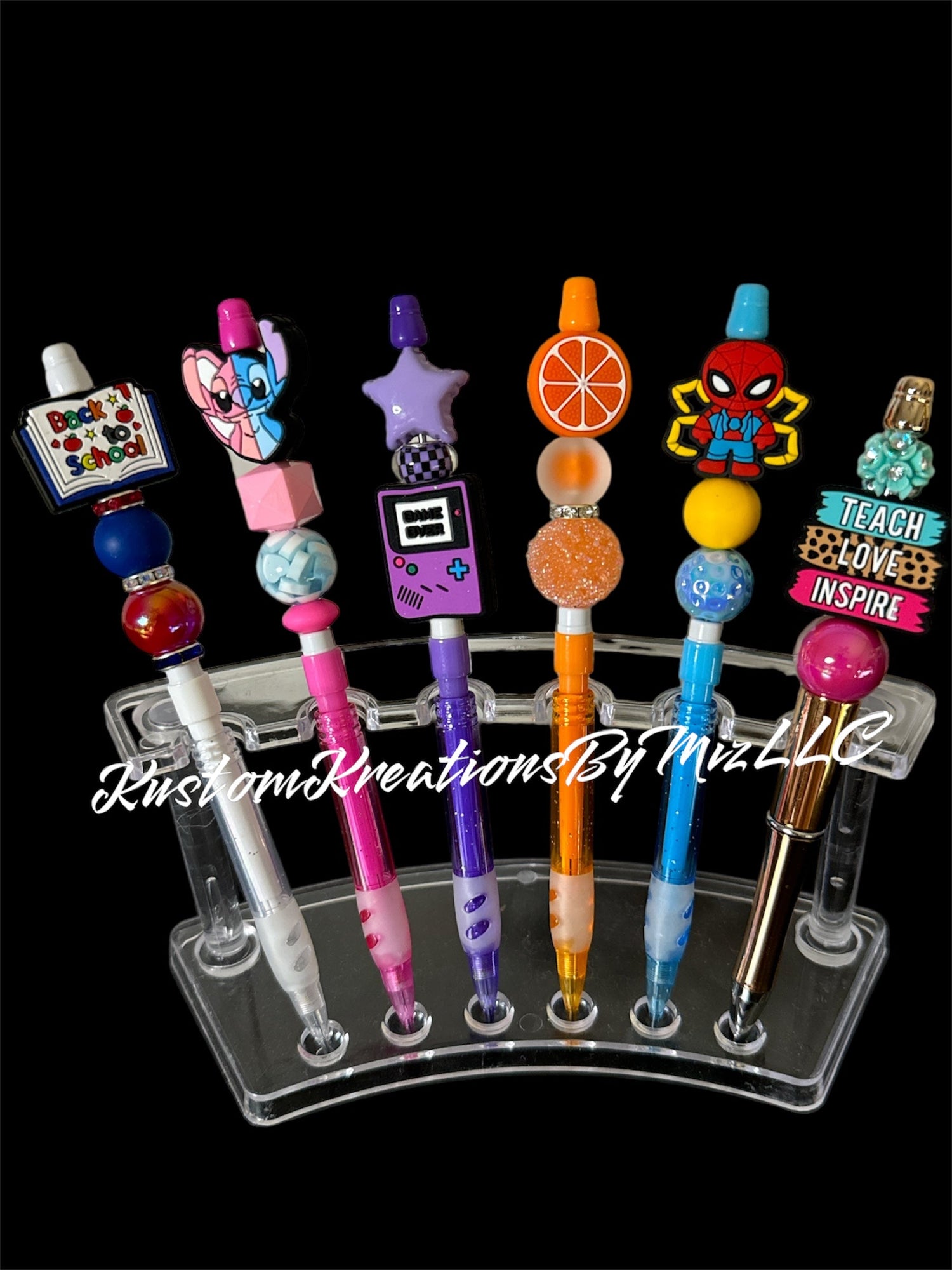 Kustom Beaded Pens, Touch Screen Pens & Mechanical Pencils